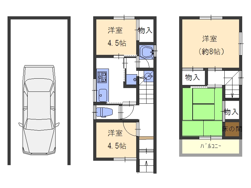 日下町1丁目図面