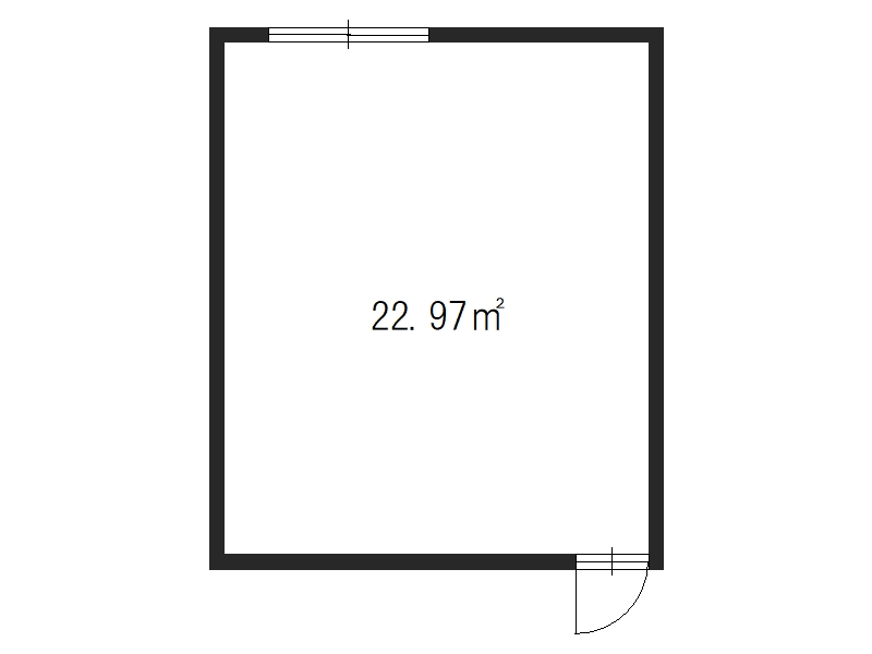 三洋ビル201平面図